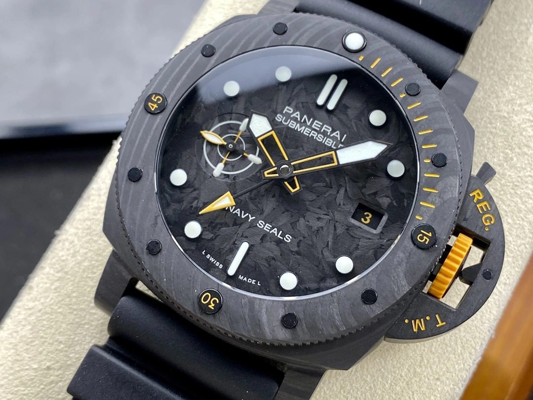 UrbanChic CBD Factory Panerai Submersible “Navy SEALs” Carbotech 44mm PAM01324 1:1 Super Clone – DDP.900 Movement 397